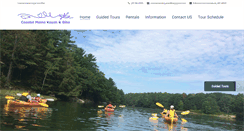Desktop Screenshot of coastalmainekayak.com